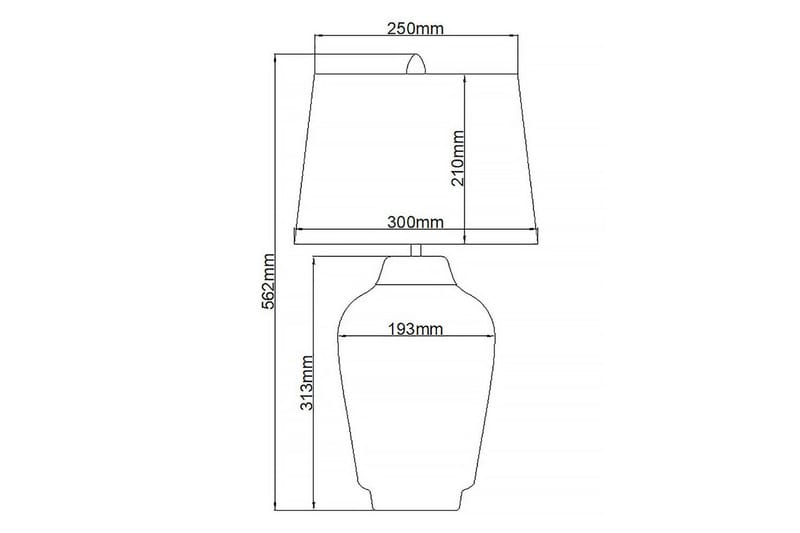 Bexley Quintiesse Bordlampe - Belysning - Innendørsbelysning & Lamper - Soveromslampe - Sengelamper - Nattbordslampe stående