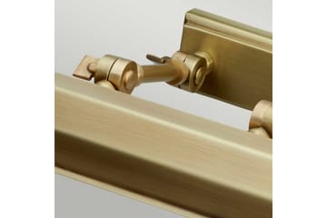 Bildebelysning Elstead Lighting Chawton 402x119x186 mm, Aldret Messing - 402x119x186 mm, Aldret Messing - Belysning - Innendørsbelysning & Lamper - Soveromslampe - Sengelamper - Sengelampe vegg