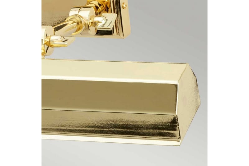 Bildebelysning Elstead Lighting Chawton 402x119x186 mm, Polert messing - 402x119x186 mm, Polert messing - Belysning - Innendørsbelysning & Lamper - Soveromslampe - Sengelamper - Sengelampe vegg