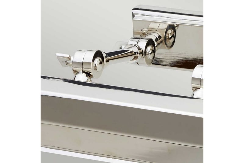 Bildebelysning Elstead Lighting Chawton 402x119x186 mm, Polert nikkel - 402x119x186 mm, Polert nikkel - Belysning - Innendørsbelysning & Lamper - Soveromslampe - Sengelamper - Sengelampe vegg