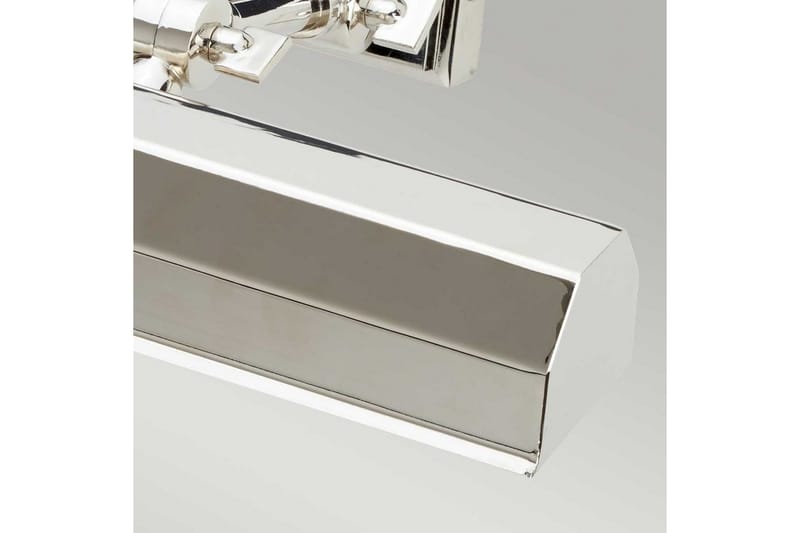 Bildebelysning Elstead Lighting Chawton 402x119x186 mm, Polert nikkel - 402x119x186 mm, Polert nikkel - Belysning - Innendørsbelysning & Lamper - Soveromslampe - Sengelamper - Sengelampe vegg