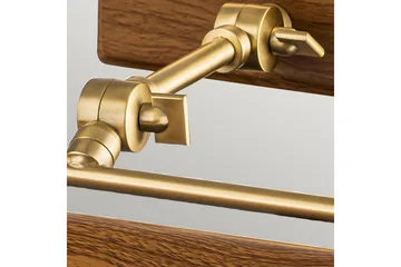 Bildebelysning Elstead Lighting Winchfield 445x127x318 mm, Aldret Messing & Eike Effekt - 445x127x318 mm, Aldret Messing & Eike Effekt - Belysning - Innendørsbelysning & Lamper - Møbelbelysning & integrert belysning - Bildebelysning