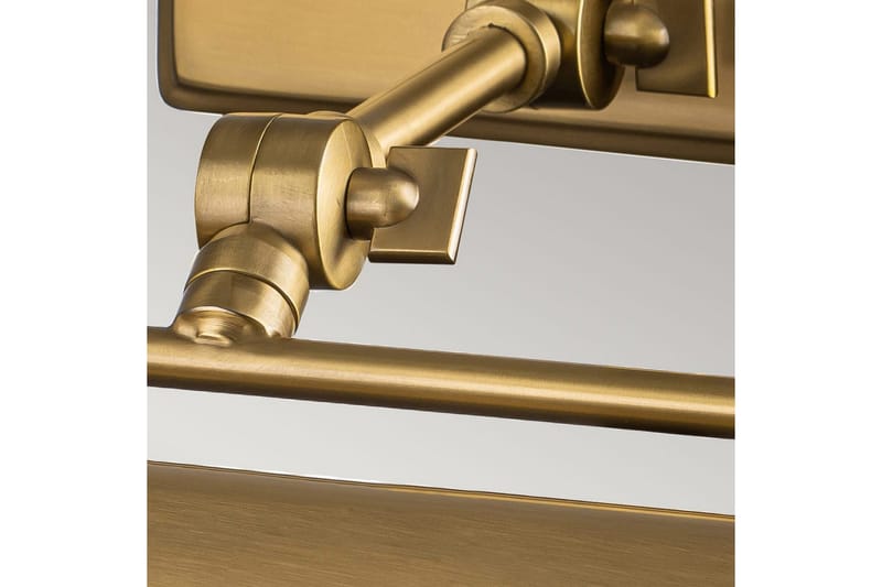 Bildebelysning Elstead Lighting Winchfield 445x127x318 mm, Aldret Messing - 445x127x318 mm, Aldret Messing - Belysning - Innendørsbelysning & Lamper - Møbelbelysning & integrert belysning - Bildebelysning