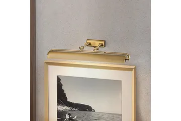 Bildebelysning Elstead Lighting Winchfield 703x127x318 mm, Aldret Messing - 703x127x318 mm, Aldret Messing - Belysning - Innendørsbelysning & Lamper - Møbelbelysning & integrert belysning - Bildebelysning