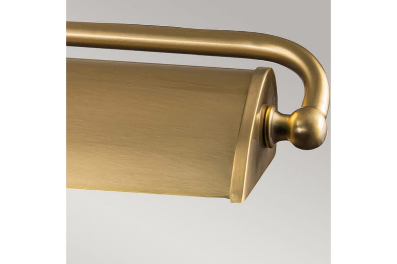 Bildebelysning Elstead Lighting Winchfield 703x127x318 mm, Aldret Messing - 703x127x318 mm, Aldret Messing - Belysning - Innendørsbelysning & Lamper - Soveromslampe - Sengelamper - Sengelampe vegg