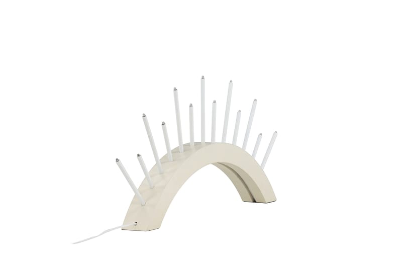 Björnrike Adventsstake 30 cm - Beige - Belysning - Innendørsbelysning & Lamper - Soveromslampe - Sengelamper - Nattbordslampe stående