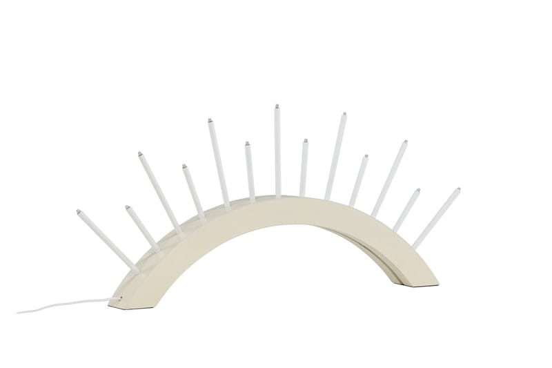 Björnrike Adventsstake 30 cm - Beige - Belysning - Innendørsbelysning & Lamper - Soveromslampe - Sengelamper - Nattbordslampe stående