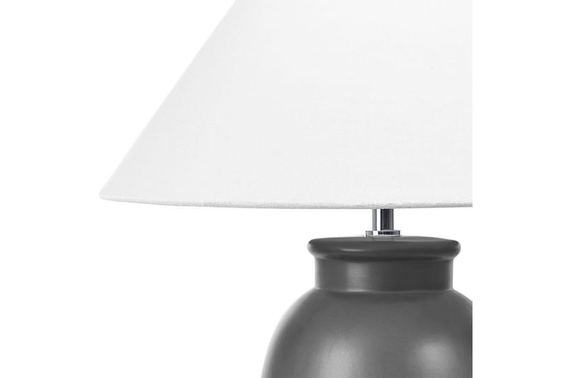 Bomila Bordlampe 52 cm E27 - Svart/Hvit - Belysning - Innendørsbelysning & Lamper - Soveromslampe - Sengelamper - Nattbordslampe stående