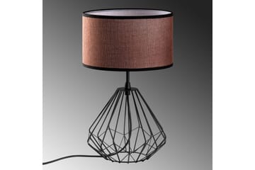 Bordlampe Almasi Damson / Svart - Damson / Svart - Belysning - Innendørsbelysning & Lamper - Soveromslampe - Sengelamper - Nattbordslampe stående