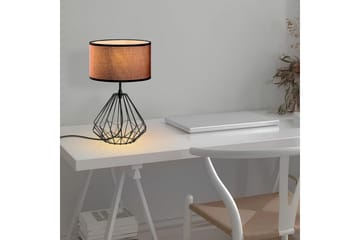 Bordlampe Almasi Damson / Svart - Damson / Svart - Belysning - Innendørsbelysning & Lamper - Soveromslampe - Sengelamper - Nattbordslampe stående