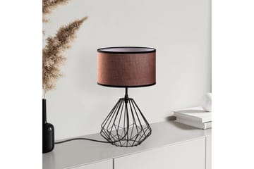 Bordlampe Almasi Damson / Svart - Damson / Svart - Belysning - Innendørsbelysning & Lamper - Soveromslampe - Sengelamper - Nattbordslampe stående