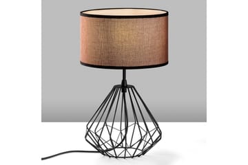 Bordlampe Almasi Damson / Svart - Damson / Svart - Belysning - Innendørsbelysning & Lamper - Soveromslampe - Sengelamper - Nattbordslampe stående