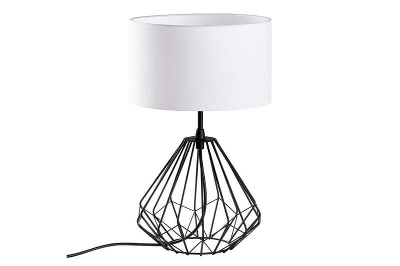 Bordlampe Almasi Hvit / Svart - Hvit / Svart - Belysning - Innendørsbelysning & Lamper - Soveromslampe - Sengelamper - Nattbordslampe stående