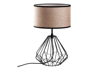 Bordlampe Almasi Mink / Svart