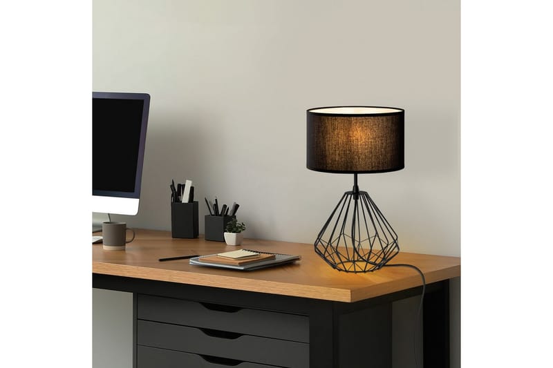 Bordlampe Almasi Svart - Svart - Belysning - Innendørsbelysning & Lamper - Soveromslampe - Sengelamper - Nattbordslampe stående