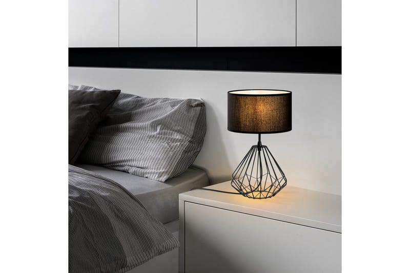 Bordlampe Almasi Svart - Svart - Belysning - Innendørsbelysning & Lamper - Soveromslampe - Sengelamper - Nattbordslampe stående