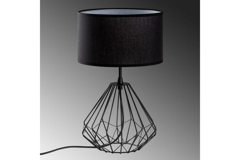 Bordlampe Almasi Svart - Svart - Belysning - Innendørsbelysning & Lamper - Soveromslampe - Sengelamper - Nattbordslampe stående