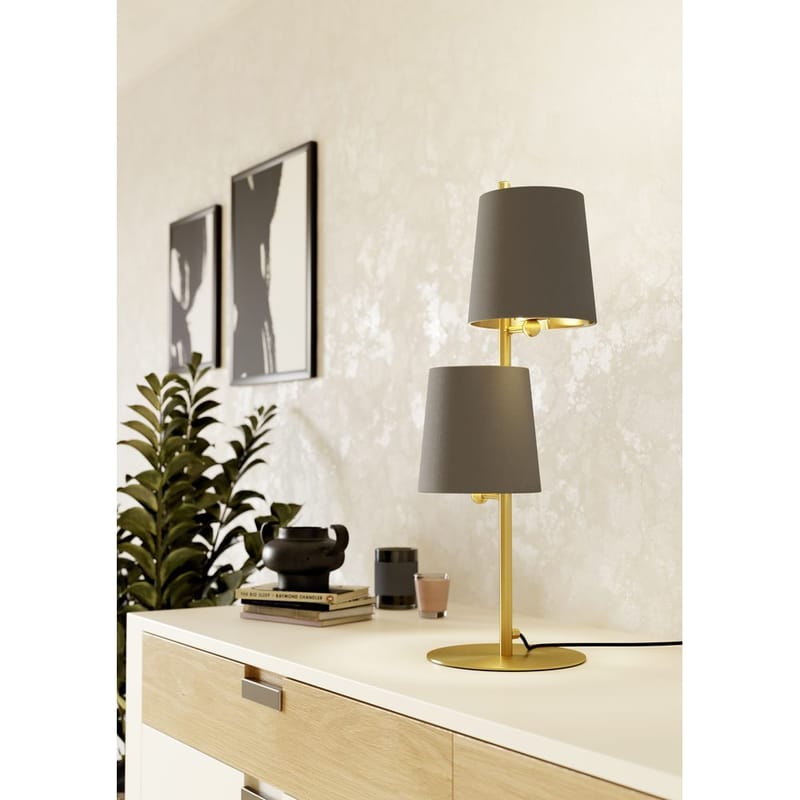 Bordlampe Almeida - 26 cm - Belysning - Innendørsbelysning & Lamper - Soveromslampe - Sengelamper - Nattbordslampe stående