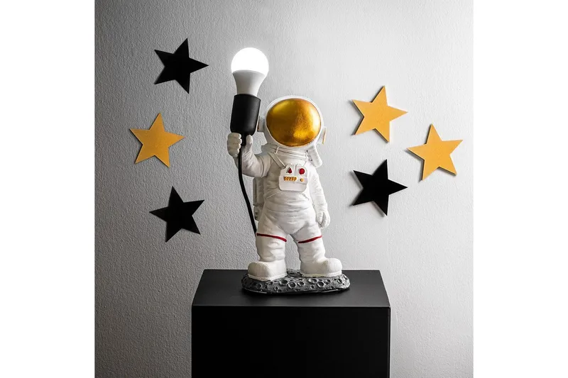 Bordlampe Anroth Flerfarget - 30 x 15 x 32 cm - Belysning - Innendørsbelysning & Lamper - Soveromslampe - Sengelamper - Nattbordslampe stående