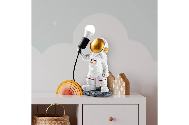 Bordlampe Anroth Flerfarget - 30 x 15 x 32 cm - Belysning - Innendørsbelysning & Lamper - Soveromslampe - Sengelamper - Nattbordslampe stående