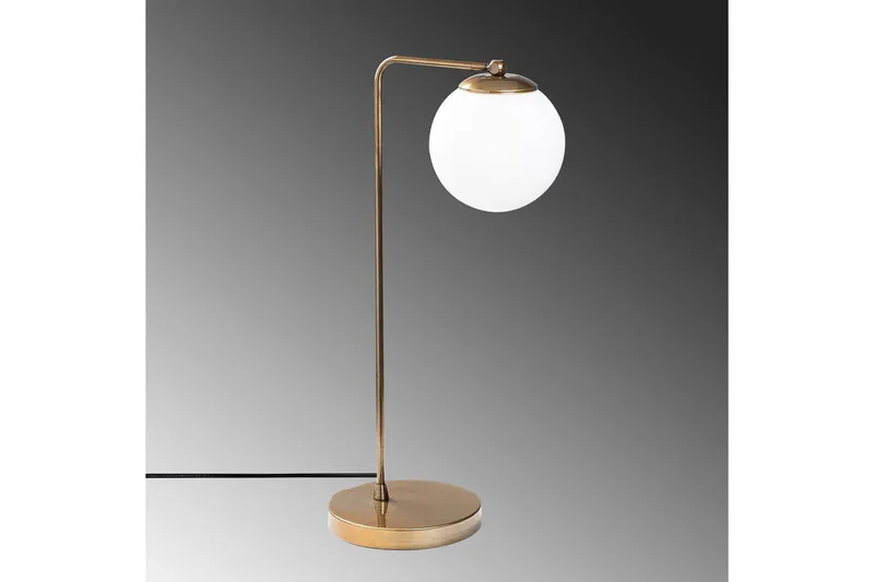 Bordlampe Bhika Kobber - Kobber - Belysning - Innendørsbelysning & Lamper - Soveromslampe - Sengelamper - Nattbordslampe stående