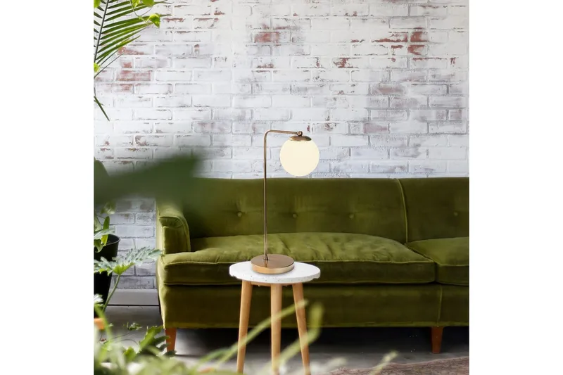 Bordlampe Bhika Kobber - Kobber - Belysning - Innendørsbelysning & Lamper - Soveromslampe - Sengelamper - Nattbordslampe stående