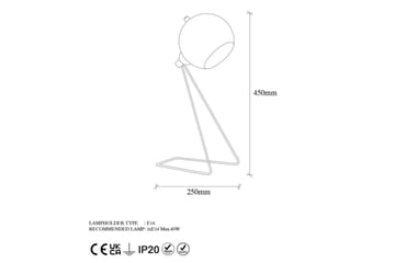 Bordlampe Blandet Vintage - Vintage - Belysning - Innendørsbelysning & Lamper - Soveromslampe - Sengelamper - Nattbordslampe stående