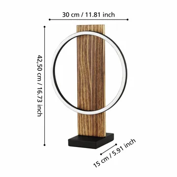 Bordlampe Boyal - 15 cm - Belysning - Innendørsbelysning & Lamper - Soveromslampe - Sengelamper - Nattbordslampe stående