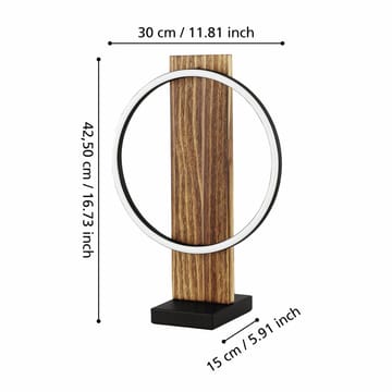 Bordlampe Boyal - 15 cm - Belysning - Innendørsbelysning & Lamper - Soveromslampe - Sengelamper - Nattbordslampe stående