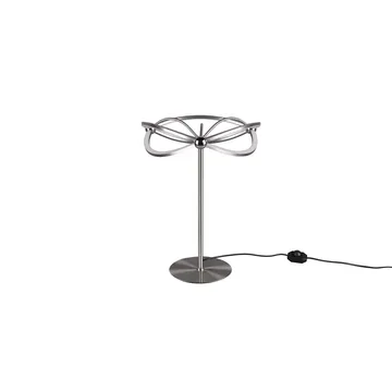 Bordlampe Charivari - Børstet stål - Belysning - Innendørsbelysning & Lamper - Soveromslampe - Sengelamper - Nattbordslampe stående