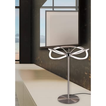 Bordlampe Charivari - Børstet stål - Belysning - Innendørsbelysning & Lamper - Soveromslampe - Sengelamper - Nattbordslampe stående