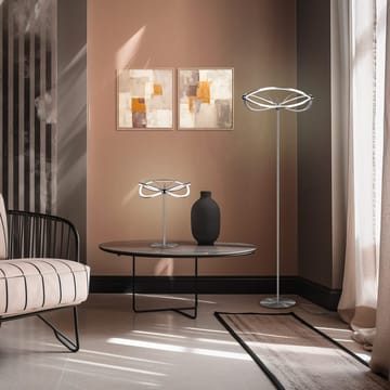 Bordlampe Charivari - Børstet stål - Belysning - Innendørsbelysning & Lamper - Soveromslampe - Sengelamper - Nattbordslampe stående