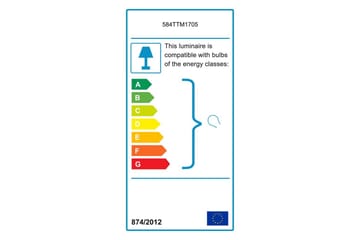 Bordlampe Chichela Svart - Svart - Belysning - Innendørsbelysning & Lamper - Soveromslampe - Sengelamper - Nattbordslampe stående