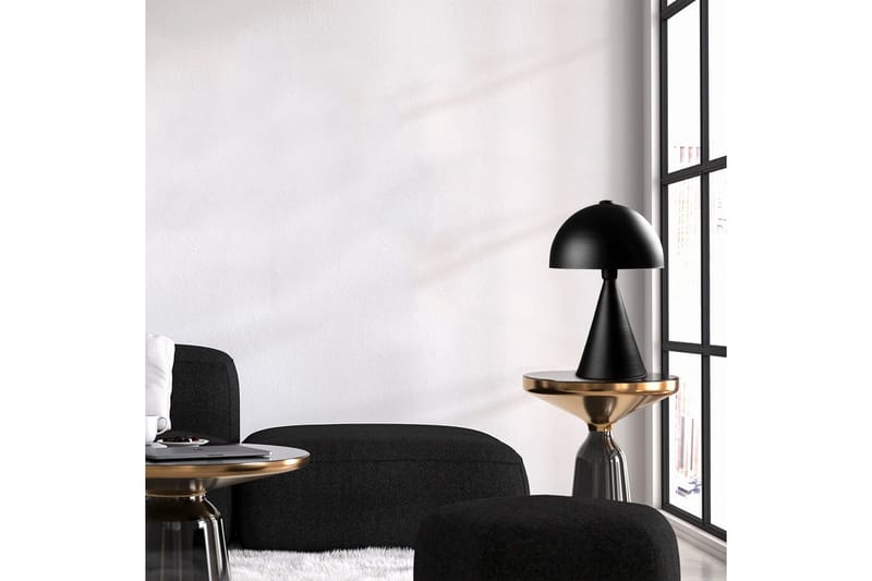 Bordlampe Chichela Svart - Svart - Belysning - Innendørsbelysning & Lamper - Soveromslampe - Sengelamper - Nattbordslampe stående