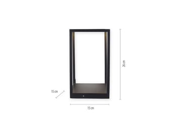 Bordlampe Contura - 15x27x15 cm - Belysning - Innendørsbelysning & Lamper - Soveromslampe - Sengelamper - Nattbordslampe stående