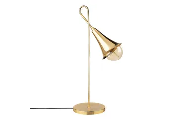 Bordlampe Dorougradia Gull - Gull - Belysning - Innendørsbelysning & Lamper - Soveromslampe - Sengelamper - Nattbordslampe stående