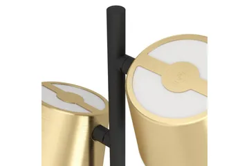 Bordlampe Eglo Altamira Svart/Messing - Belysning - Innendørsbelysning & Lamper - Soveromslampe - Sengelamper - Nattbordslampe stående