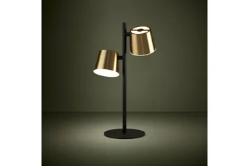 Bordlampe Eglo Altamira Svart/Messing - Belysning - Innendørsbelysning & Lamper - Soveromslampe - Sengelamper - Nattbordslampe stående