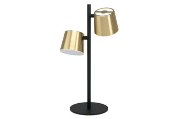 Bordlampe Eglo Altamira Svart/Messing - Belysning - Innendørsbelysning & Lamper - Soveromslampe - Sengelamper - Nattbordslampe stående