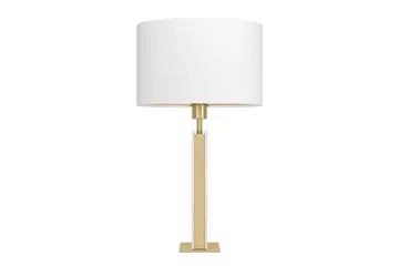 Bordlampe Eglo Belesar Messing/Hvit - Messing/Hvit - Belysning - Innendørsbelysning & Lamper - Soveromslampe - Sengelamper - Nattbordslampe stående