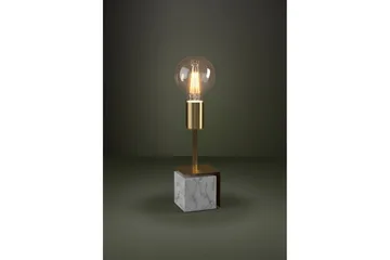 Bordlampe Eglo Carmita Hvit/Grå - Hvit/Grå - Belysning - Innendørsbelysning & Lamper - Soveromslampe - Sengelamper - Nattbordslampe stående