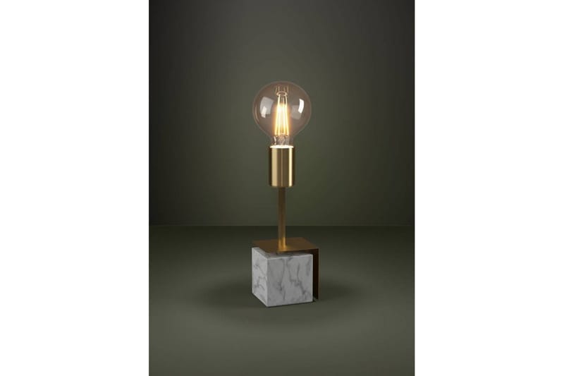 Bordlampe Eglo Carmita Hvit/Grå - Hvit/Grå - Belysning - Innendørsbelysning & Lamper - Soveromslampe - Sengelamper - Nattbordslampe stående