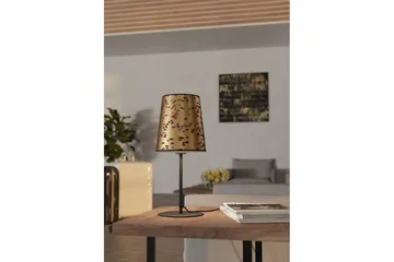 Bordlampe Eglo Castuera Gull med Roseblad - Belysning - Innendørsbelysning & Lamper - Soveromslampe - Sengelamper - Nattbordslampe stående