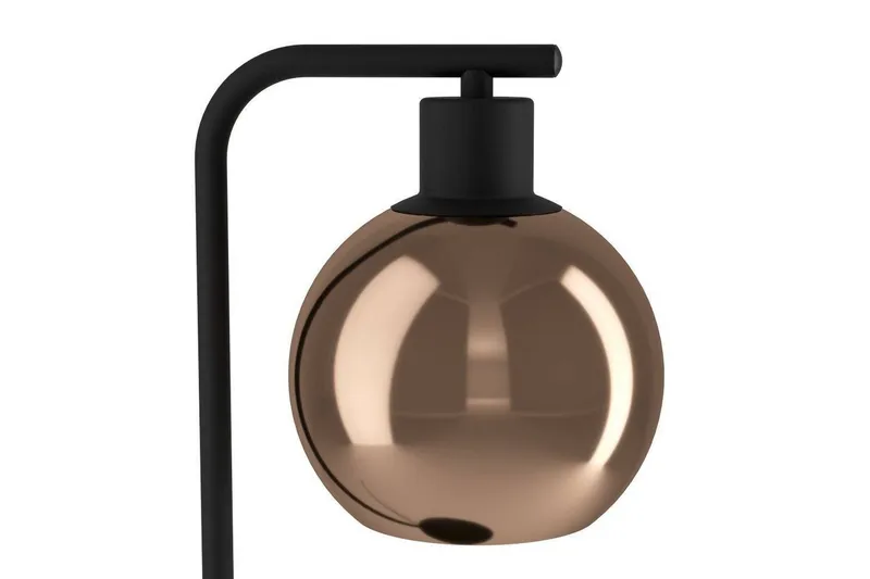 Bordlampe Eglo Cordoba Svart/Kobber - Belysning - Innendørsbelysning & Lamper - Soveromslampe - Sengelamper - Nattbordslampe stående