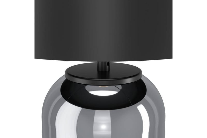 Bordlampe Eglo Cuite Svart/Stål - Svart/Stål - Belysning - Innendørsbelysning & Lamper - Soveromslampe - Sengelamper - Nattbordslampe stående