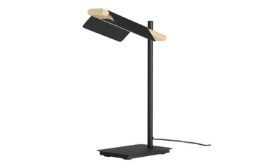 Bordlampe Eglo Ermua - Svart/Brun - Belysning - Innendørsbelysning & Lamper - Soveromslampe - Sengelamper - Nattbordslampe stående