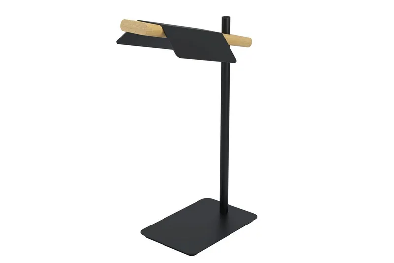 Bordlampe Eglo Ermua, Svart/Brun