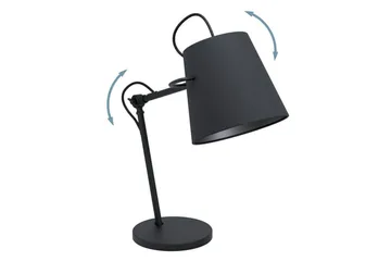 Bordlampe Eglo Granadillos Svart - Belysning - Innendørsbelysning & Lamper - Soveromslampe - Sengelamper - Nattbordslampe stående