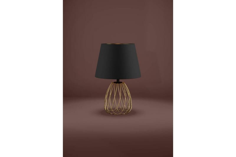 Bordlampe Eglo Jazminia Messing/Klar - Belysning - Innendørsbelysning & Lamper - Soveromslampe - Sengelamper - Nattbordslampe stående