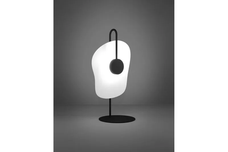 Bordlampe Eglo Larderia Svart/Hvit - Belysning - Innendørsbelysning & Lamper - Soveromslampe - Sengelamper - Nattbordslampe stående